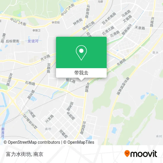 富力水街坊地图