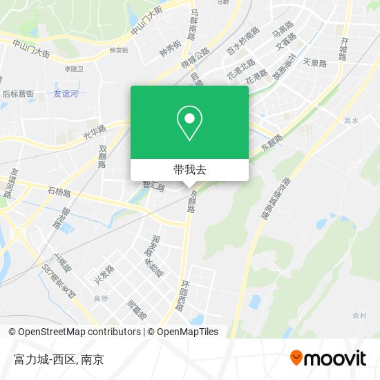 富力城-西区地图