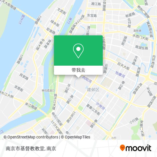 南京市基督教教堂地图