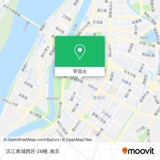 滨江奥城西区-26幢地图