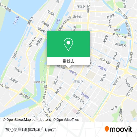 东池便当(奥体新城店)地图