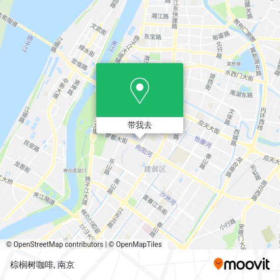 棕榈树咖啡地图