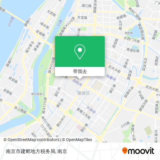 南京市建邺地方税务局地图