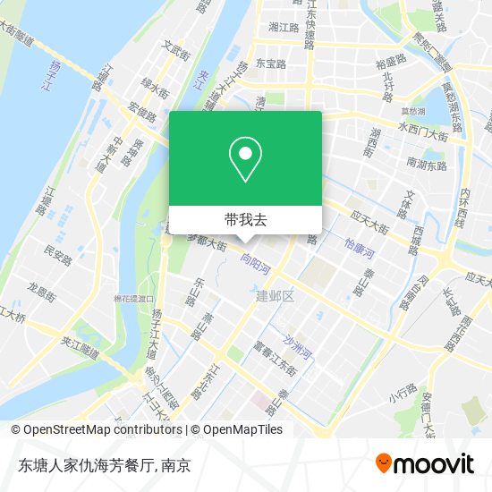 东塘人家仇海芳餐厅地图
