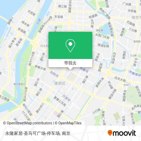 永隆家居·圣马可广场-停车场地图
