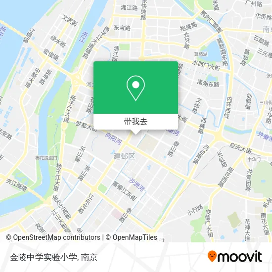 金陵中学实验小学地图