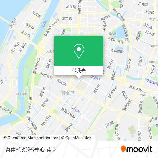 奥体邮政服务中心地图