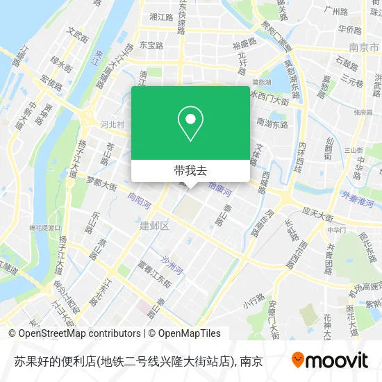 苏果好的便利店(地铁二号线兴隆大街站店)地图