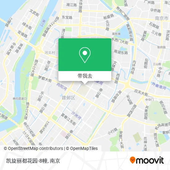凯旋丽都花园-8幢地图
