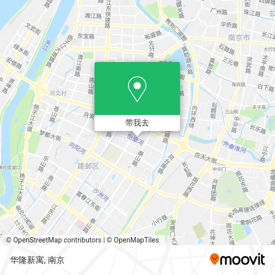 华隆新寓地图