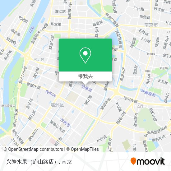 兴隆水果（庐山路店）地图