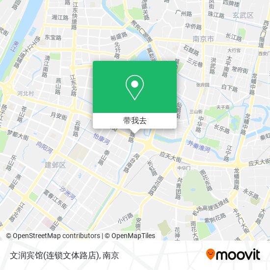 文润宾馆(连锁文体路店)地图