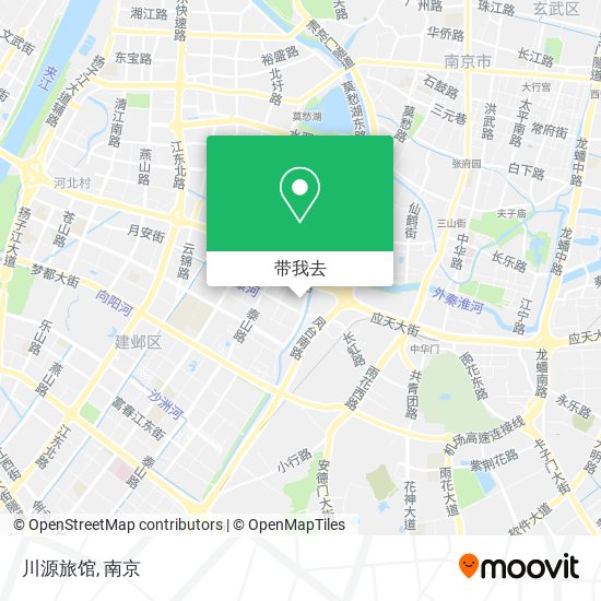 川源旅馆地图