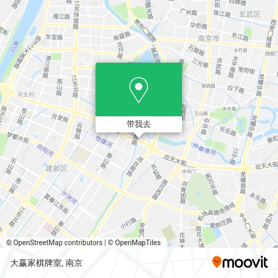 大赢家棋牌室地图