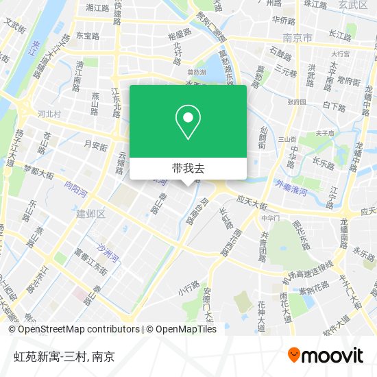 虹苑新寓-三村地图