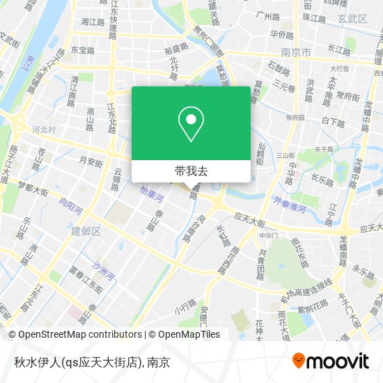 秋水伊人(qs应天大街店)地图