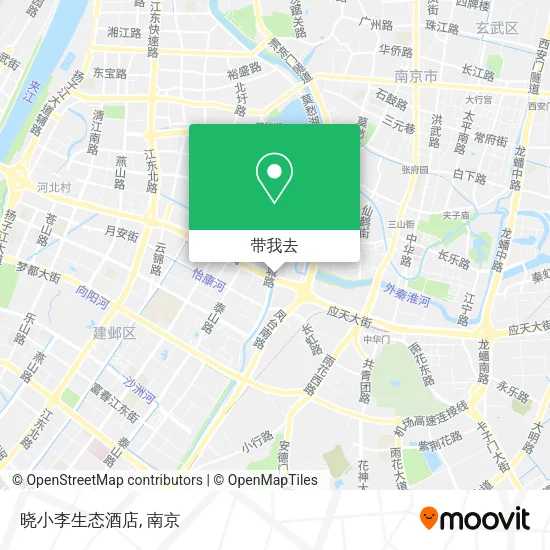 晓小李生态酒店地图