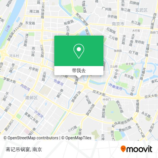 蒋记吊锅宴地图