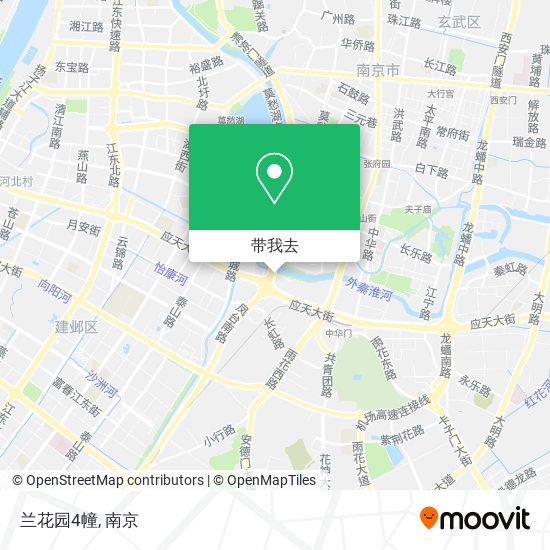 兰花园4幢地图