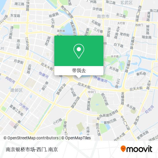 南京银桥市场-西门地图