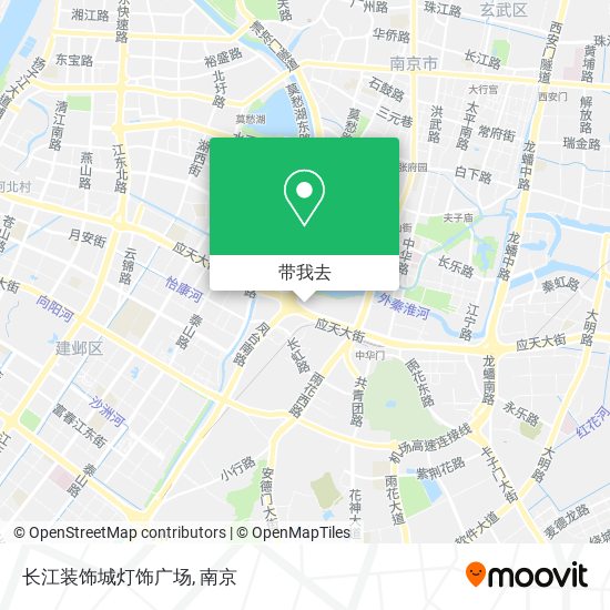 长江装饰城灯饰广场地图
