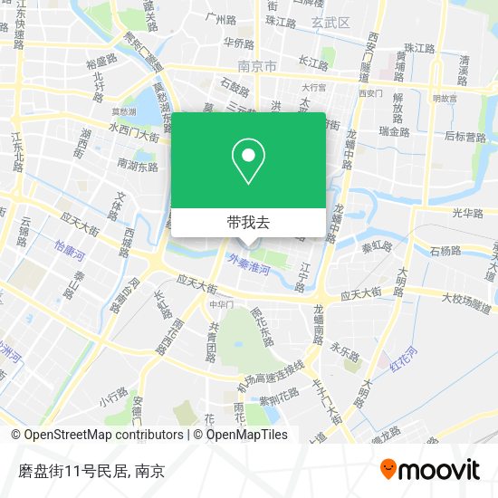 磨盘街11号民居地图