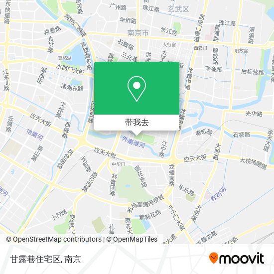 甘露巷住宅区地图