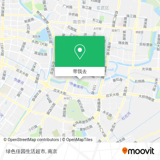 绿色佳园生活超市地图