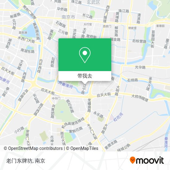老门东牌坊地图