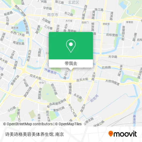 诗美诗格美容美体养生馆地图