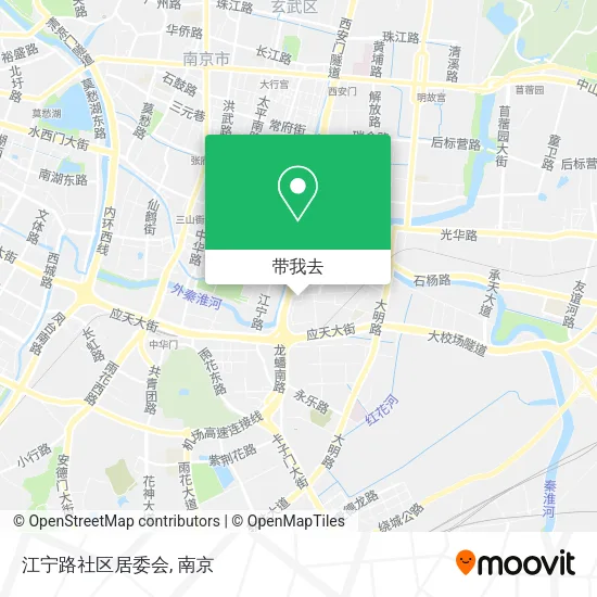 江宁路社区居委会地图