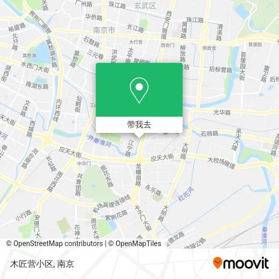 木匠营小区地图
