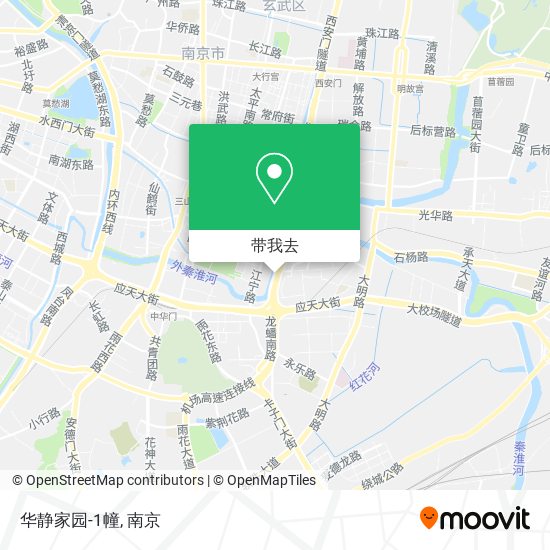 华静家园-1幢地图