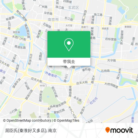 屈臣氏(秦淮好又多店)地图