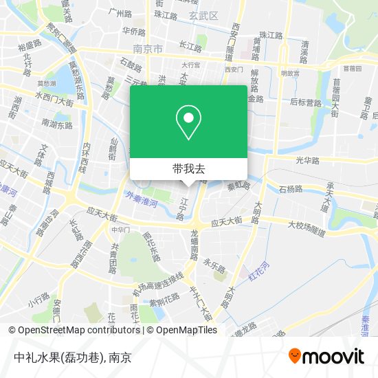 中礼水果(磊功巷)地图