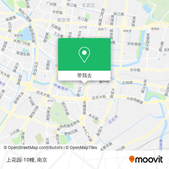 上花园-10幢地图