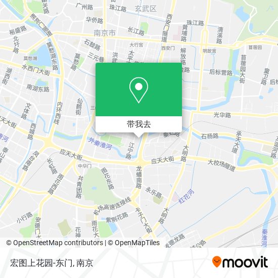 宏图上花园-东门地图