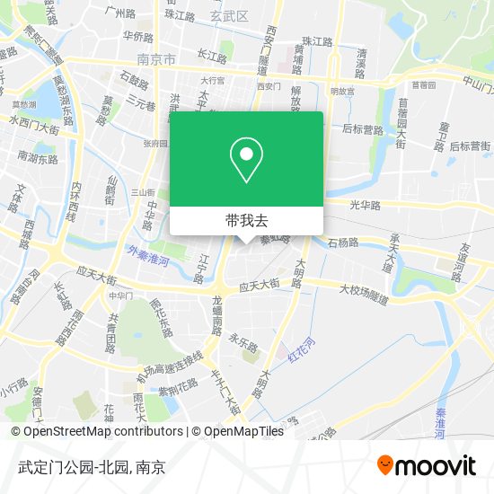 武定门公园-北园地图