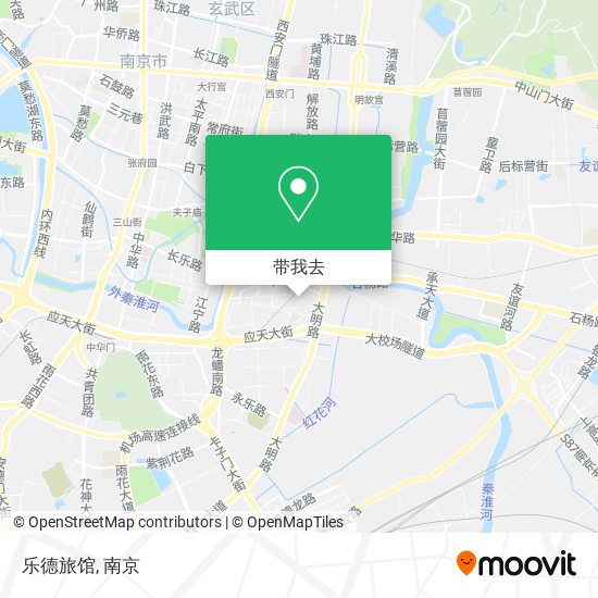 乐德旅馆地图