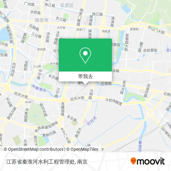 江苏省秦淮河水利工程管理处地图