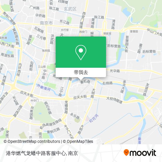 港华燃气龙蟠中路客服中心地图