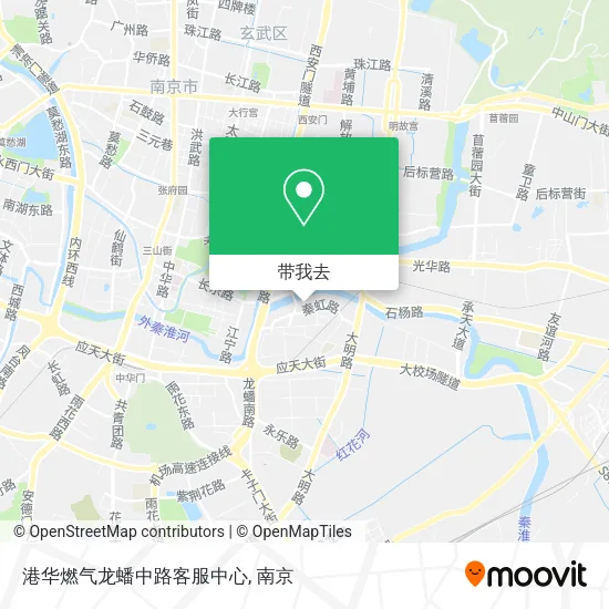 港华燃气龙蟠中路客服中心地图