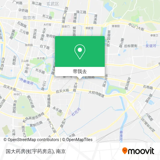 国大药房(虹宇药房店)地图