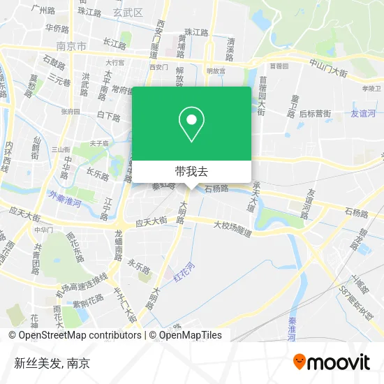 新丝美发地图