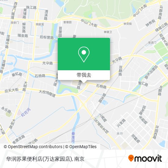 华润苏果便利店(万达家园店)地图