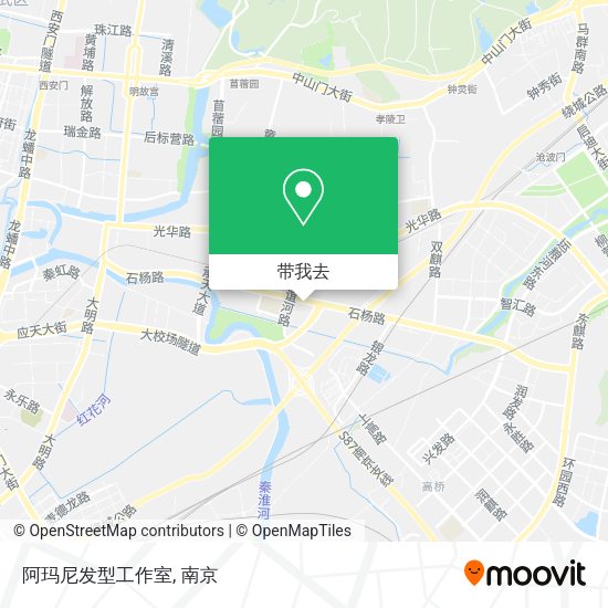 阿玛尼发型工作室地图
