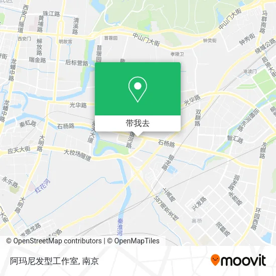 阿玛尼发型工作室地图