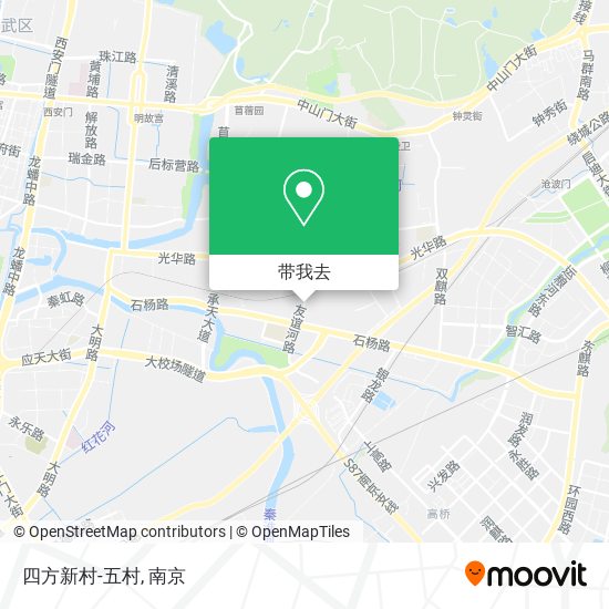 四方新村-五村地图