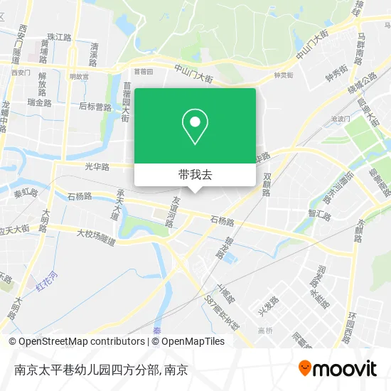 南京太平巷幼儿园四方分部地图