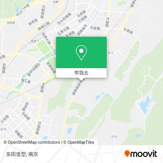 东田造型地图